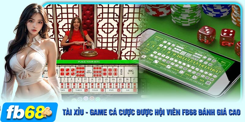 Web chơi tài xỉu uy tín FB68 hấp dẫn dành cho người thích game online